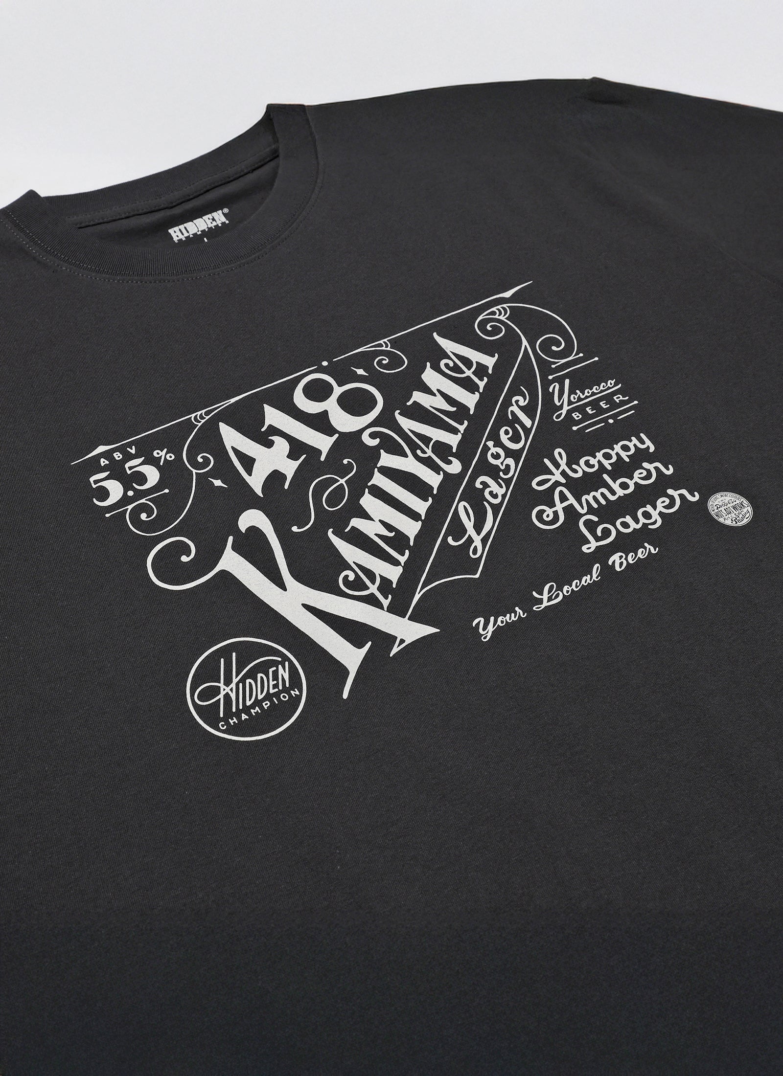 418 KAMIYAMA x Yorocco Beer x Hidden Champion T-Shirt