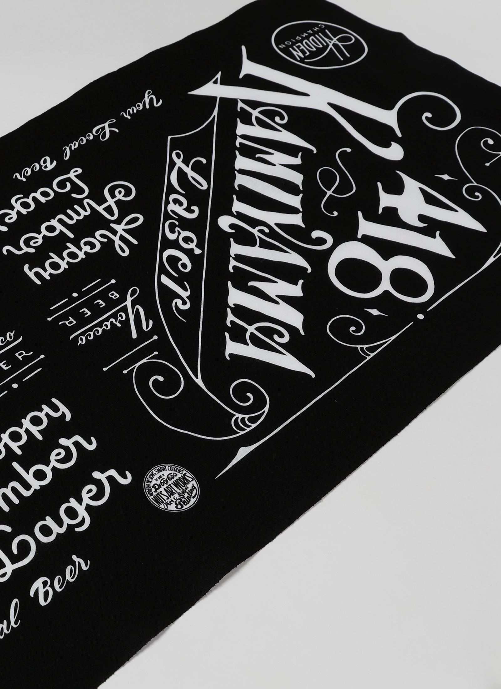 418 KAMIYAMA x Yorocco Beer x Hidden Champion Tenugui