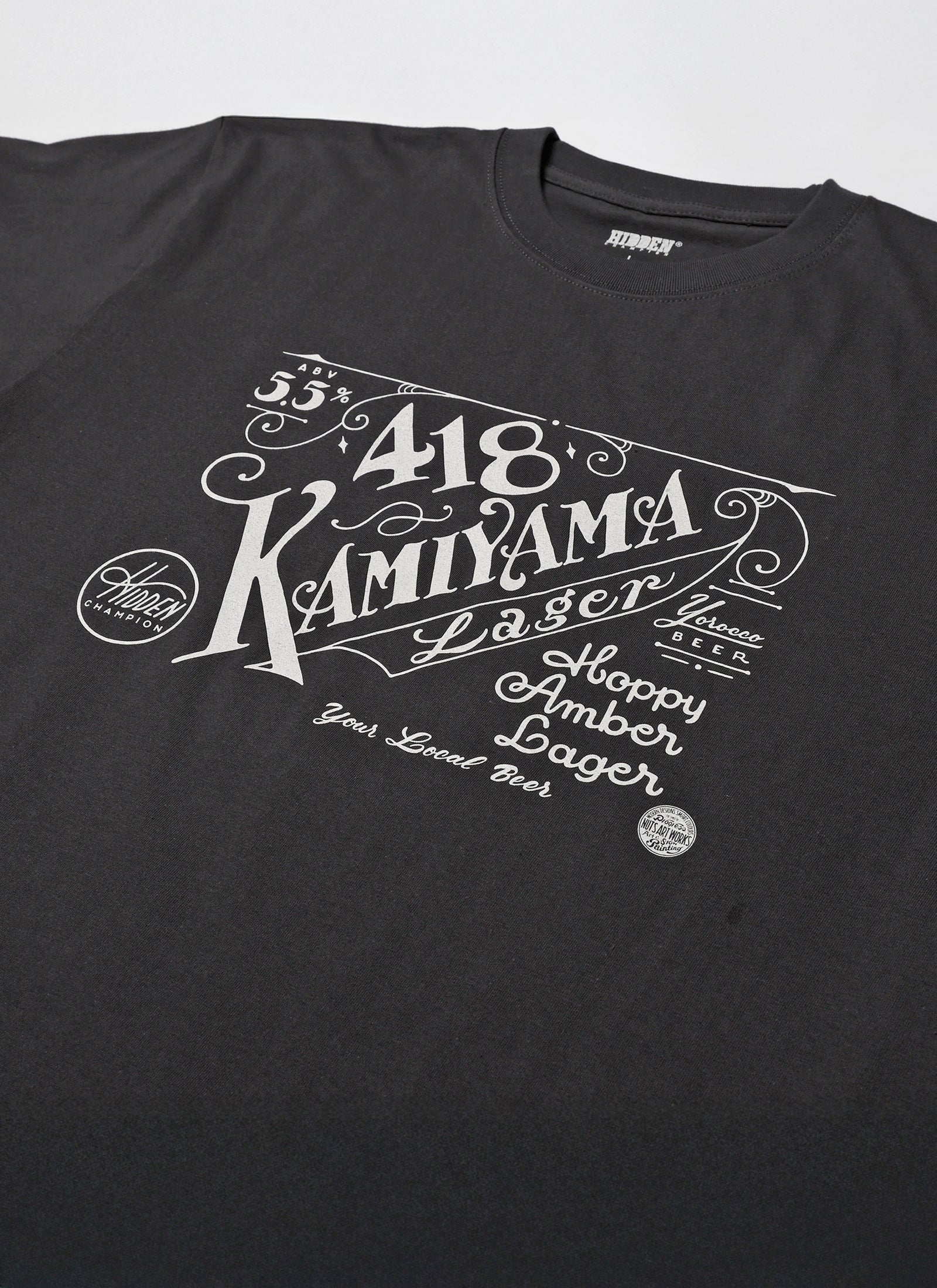 418 KAMIYAMA x Yorocco Beer x Hidden Champion T-Shirt