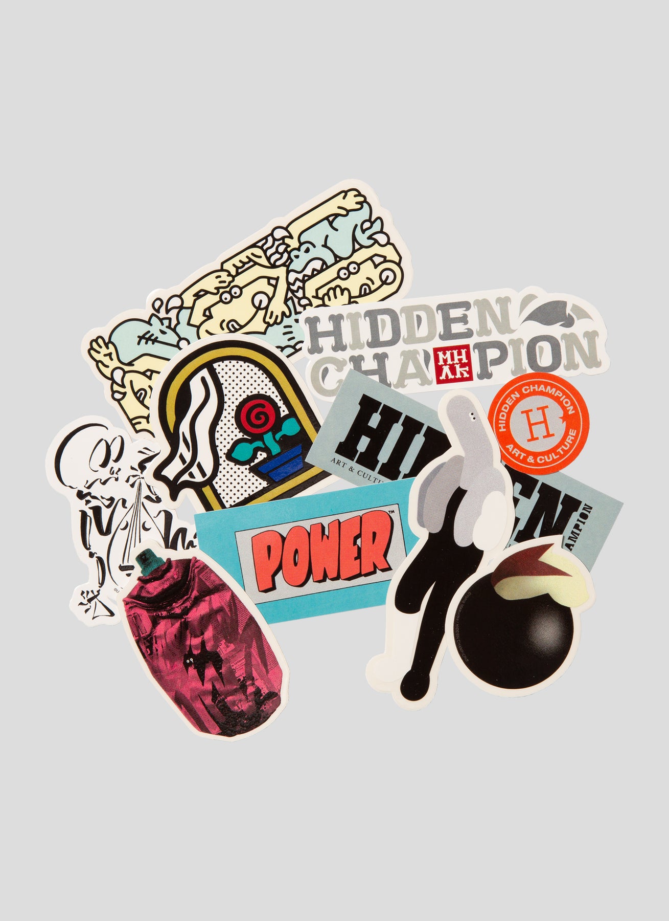 HIDDEN CHAMPION - Sticker Bag 2022