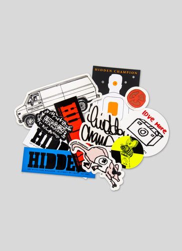 HIDDEN CHAMPION-Sticker Bag 2020